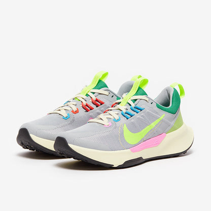 Nike Womens Juniper Trail 2 Next Nature  - Wolf Grey/Volt-Team Gold