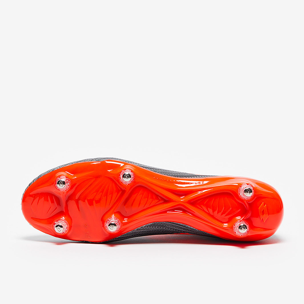 Lotto Solista 100 III Gravity SG - Cool Gray/Fluorescent Orange/Gravity Titan