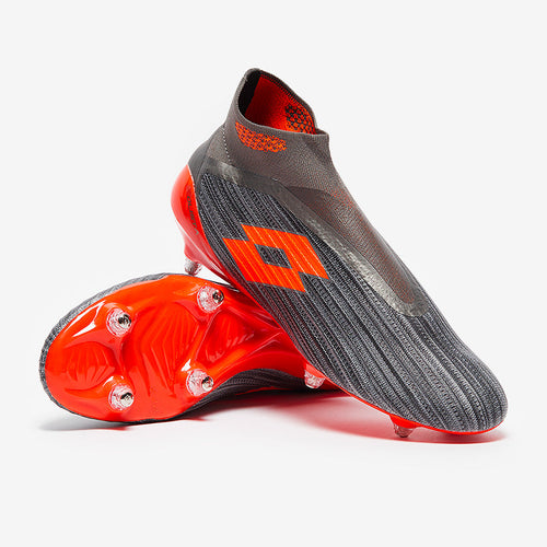 Lotto Solista 100 III Gravity SG - Cool Gray/Fluorescent Orange/Gravity Titan
