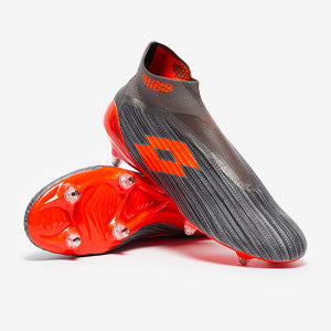 Lotto Solista 100 III Gravity SG - Cool Gray/Fluorescent Orange/Gravity Titan