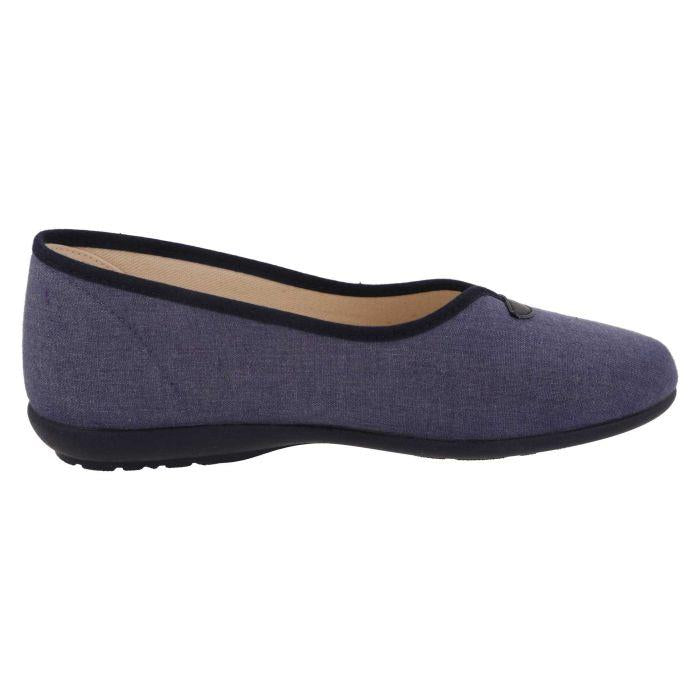 Women's Wide Fit DB Isobelle Canvas Shoes
