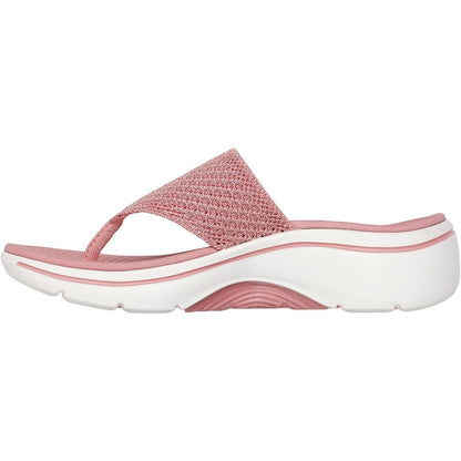 Women's Wide Fit Skechers 140861 Carrie Go Walk Arch Fit 2.0 Sandals