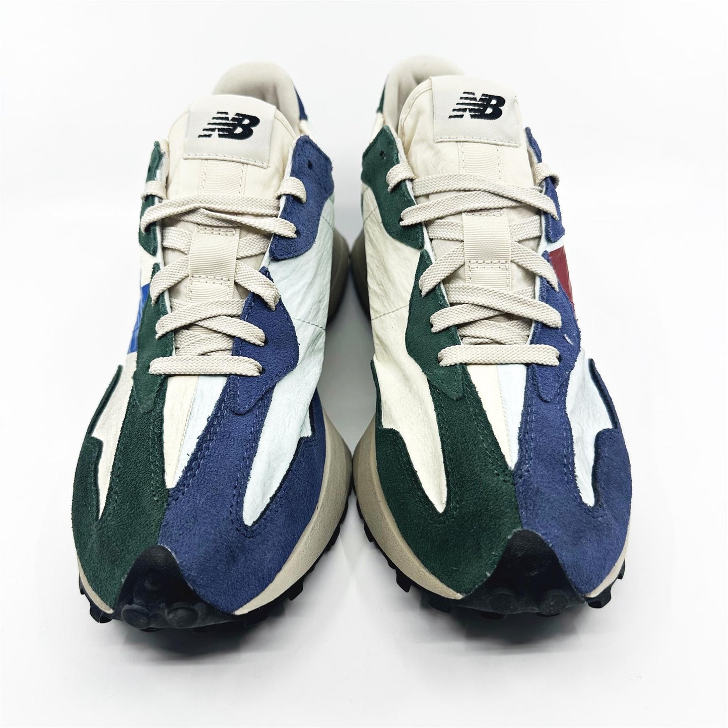 New Balance 327 Forest Green Serene Blue Mens Lifestyle Sneakers MS327VB