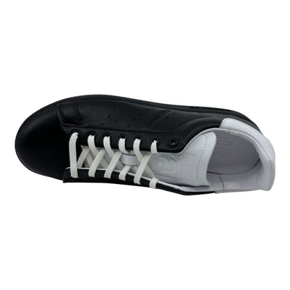 Adidas Stan Smith Lux Core Black Cloud White Mens Athletic Sneaker