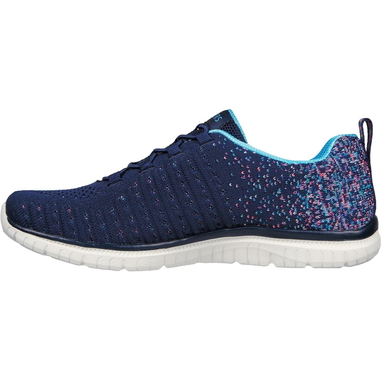 Women's Wide Fit Skechers 104411 Virtue Slip On Shoes