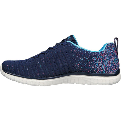 Women's Wide Fit Skechers 104411 Virtue Slip On Shoes