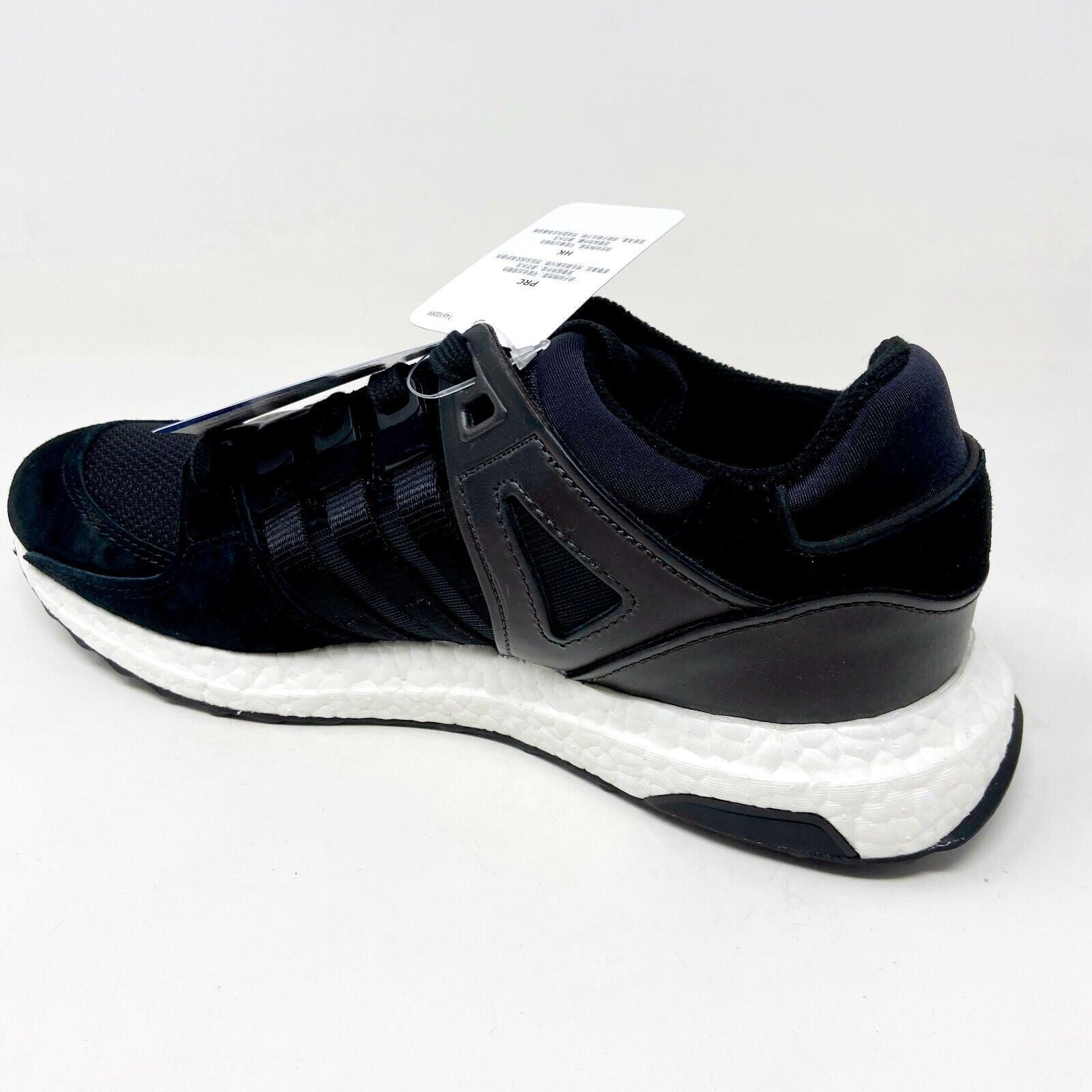 Adidas Originals EQT Support Ultra Milled Leather Black Mens Running Shoe BA7475