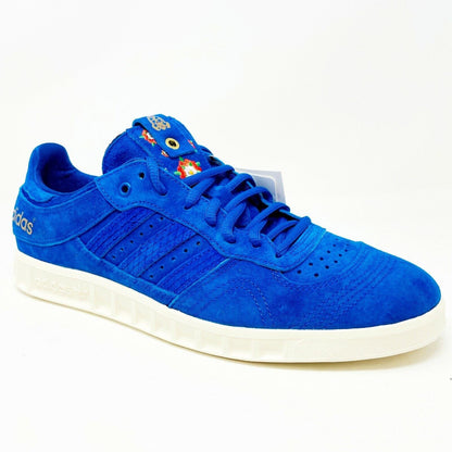 Adidas Consortium x Footpatrol x Juice Handball Top Blue Mens Size 8 CM7876