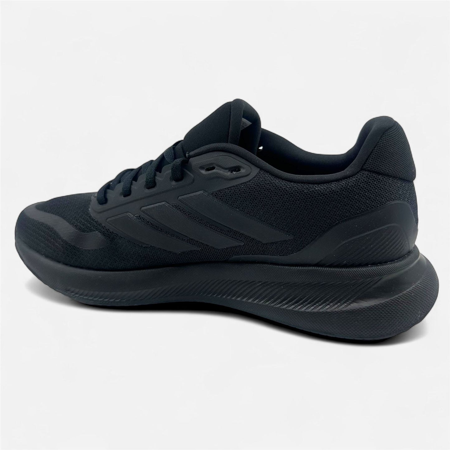 Adidas Runfalcon 5 Triple Black Womens Athletic Sneaker