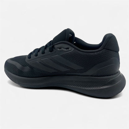 Adidas Runfalcon 5 Triple Black Womens Athletic Sneaker