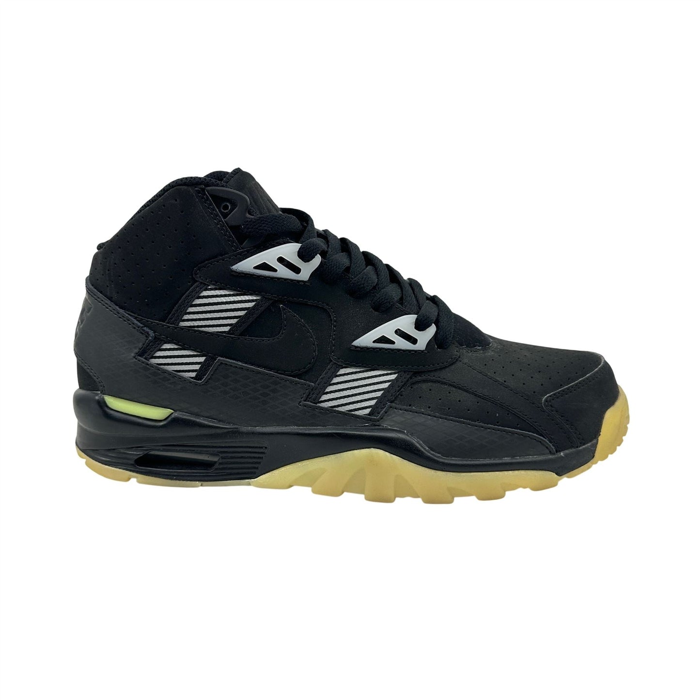 Nike Air Trainer SC High Black White Vivid Purple Mens Size 9.5 Sneaker