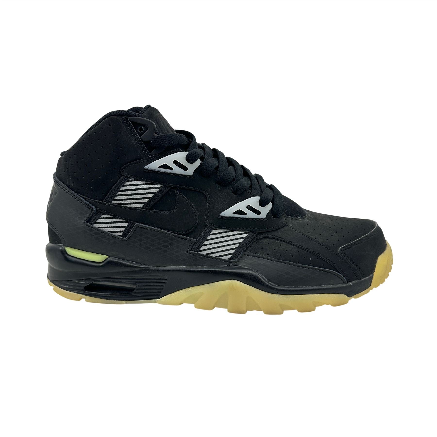 Nike Air Trainer SC High Black White Vivid Purple Mens Size 9.5 Sneaker