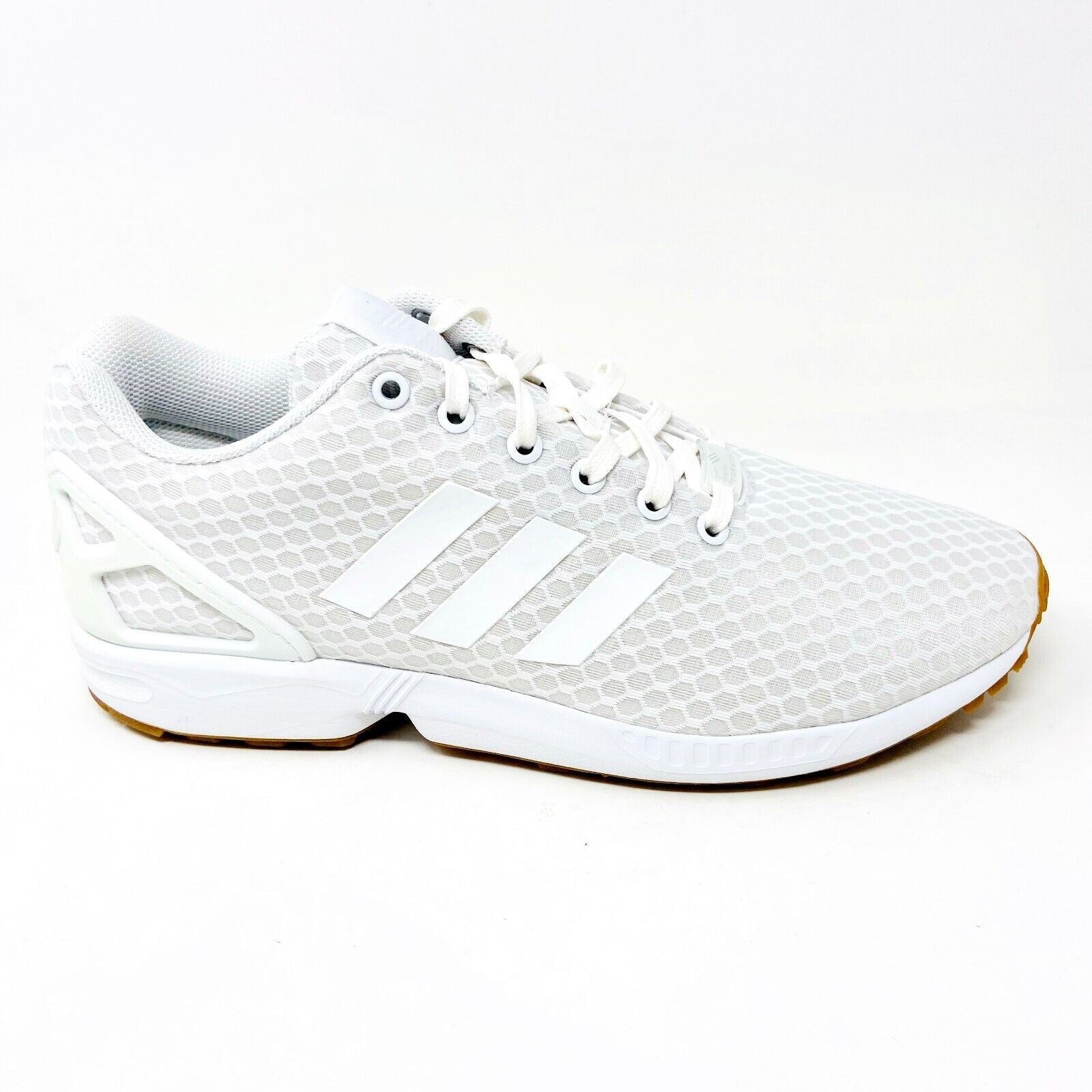 Adidas Originals ZX Flux Torsion White Gum Mens Running Shoes S79931