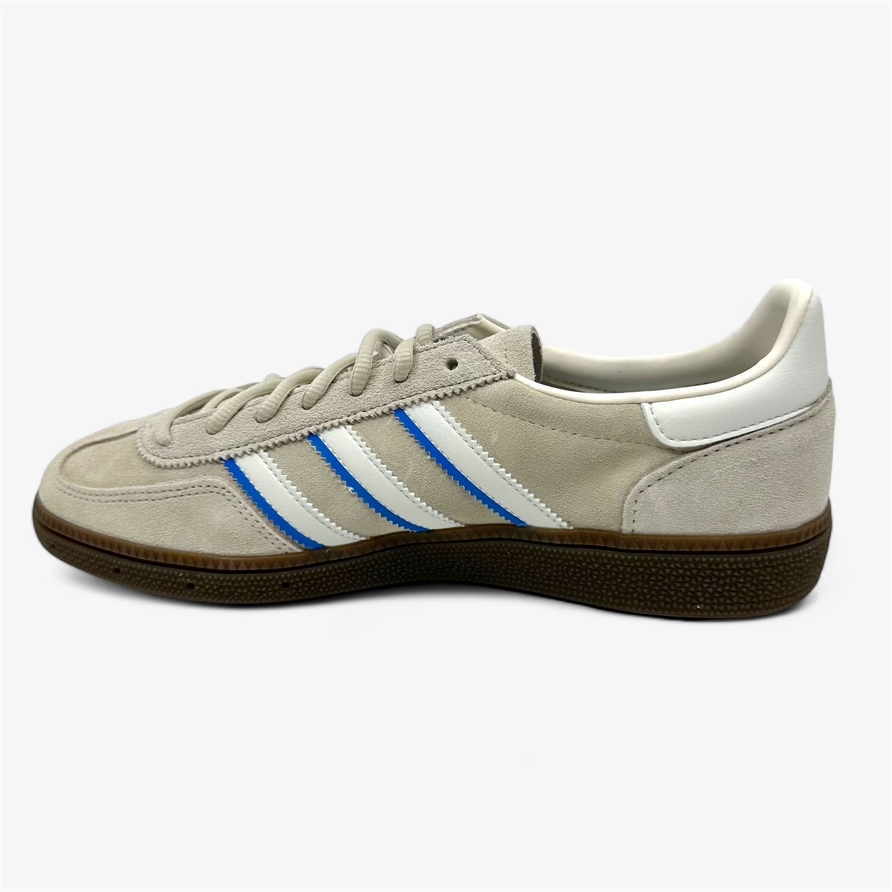 Adidas Handball Spezial Aluminum Bright Blue Mens Size 8 Athletic Sneaker