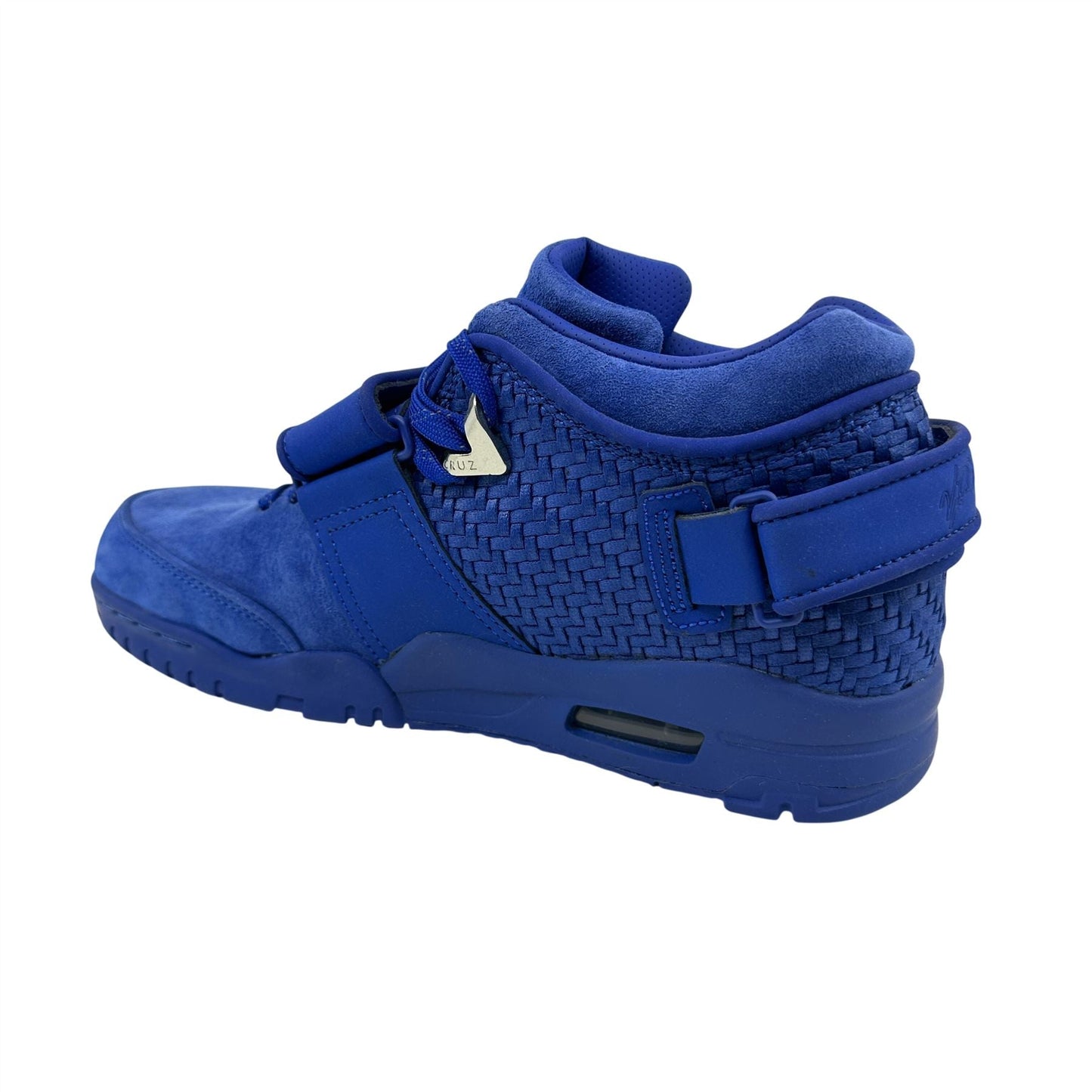 Nike Air Trainer V Cruz PRM Rush Blue Gym Red Mens Athletic Sneaker