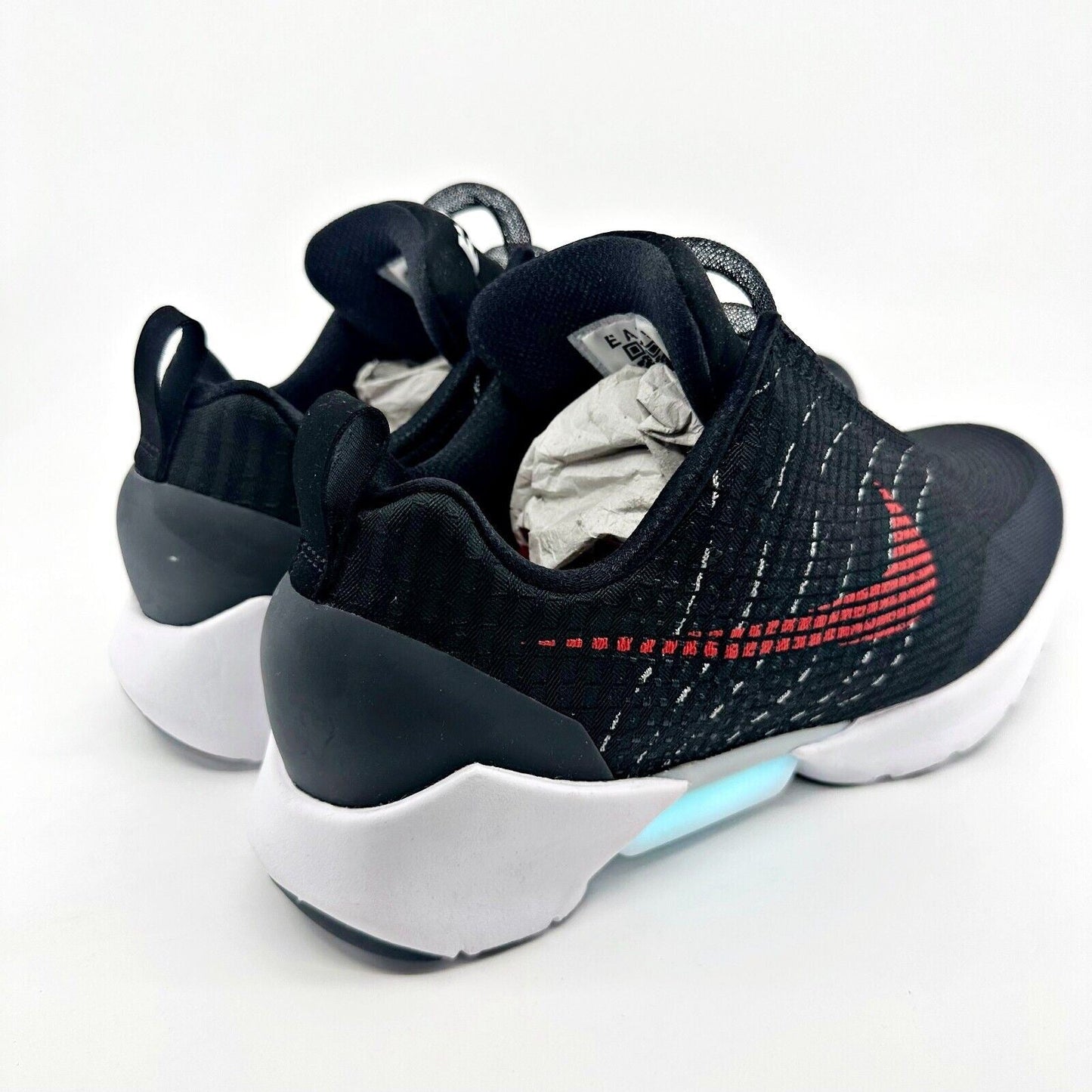 Nike Hyper Adapt 1.0 Bred EARL Black Red Mens Size 8 Self Lacing 843871 005