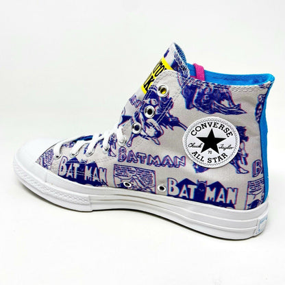 Converse Chinatown Market Chuck 70 Hi Batman White Purple Womens Shoes 167512C