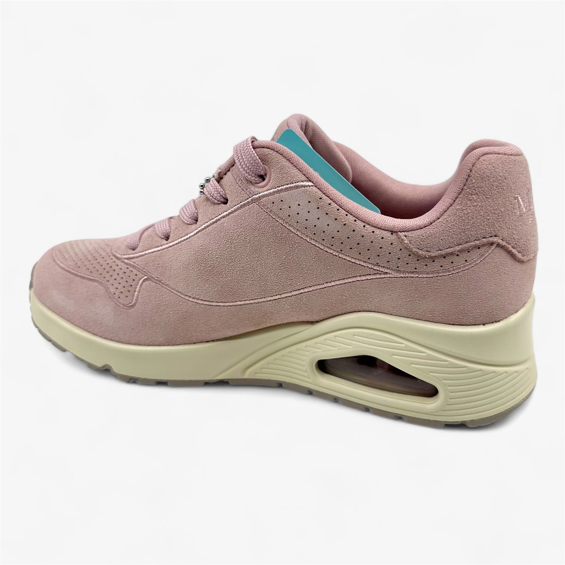 Skechers Uno County Line Rose Pink Womens Athletic Martha Stewart Sneaker