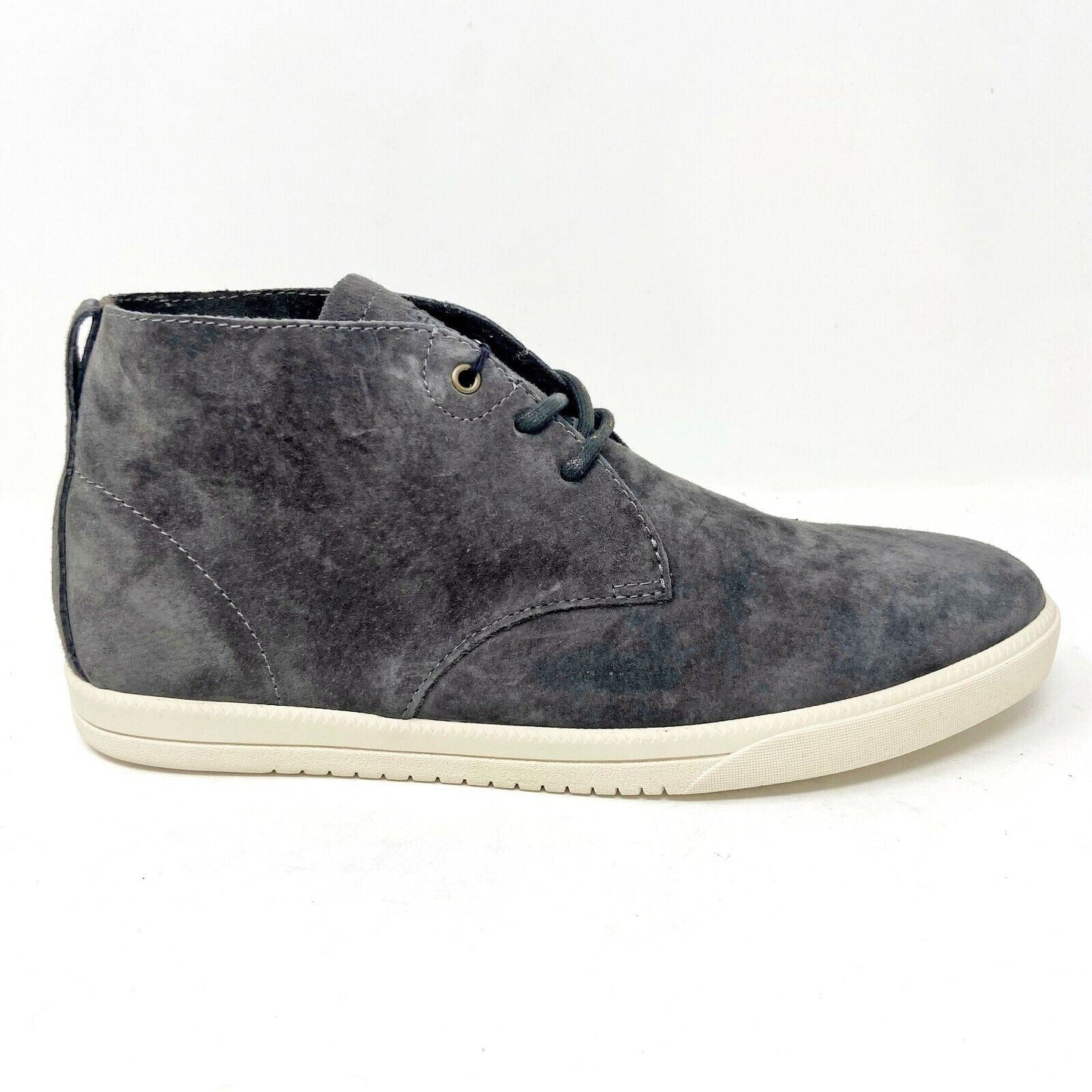 Clae Strayhorn Unlined Dark Charcoal Suede Mens Premium Casual Shoes Sneakers