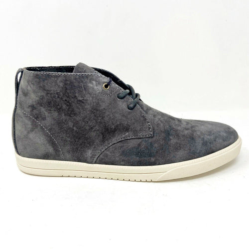 Clae Strayhorn Unlined Dark Charcoal Suede Mens Premium Casual Shoes Sneakers