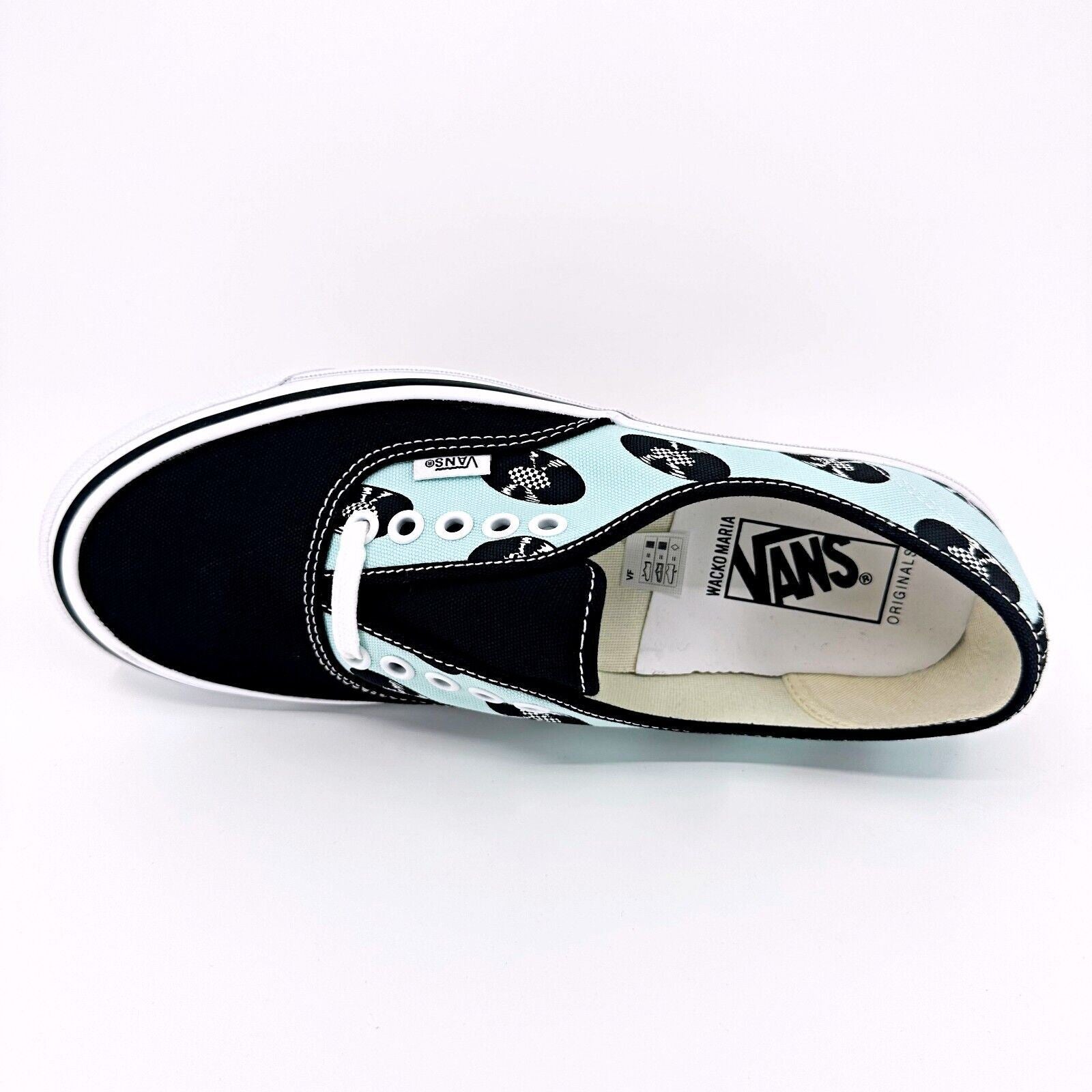 Vans Vault OG Authentic LX (Wacko Maria) Baby Blue Record Mens Sneakers