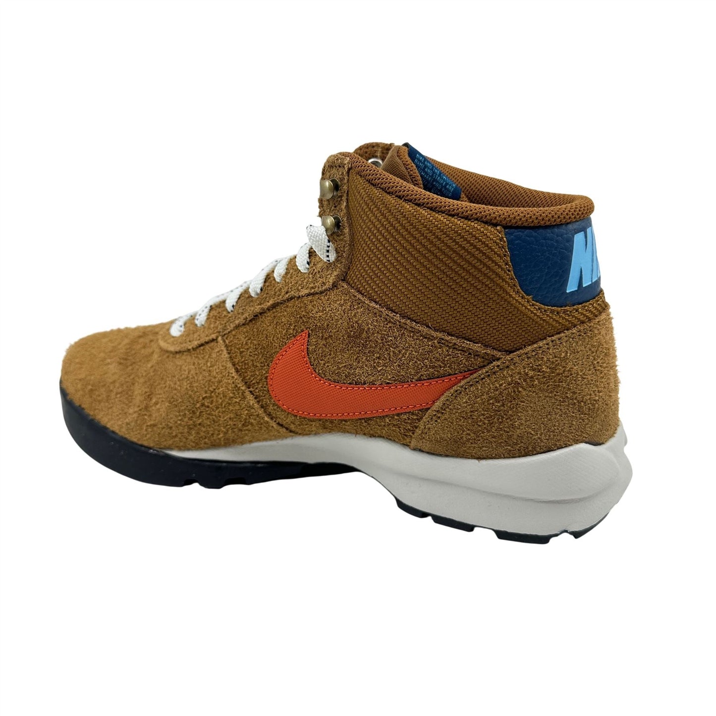 Nike Hoodland Light British Tan Team Orange Mens Athletic Sneaker