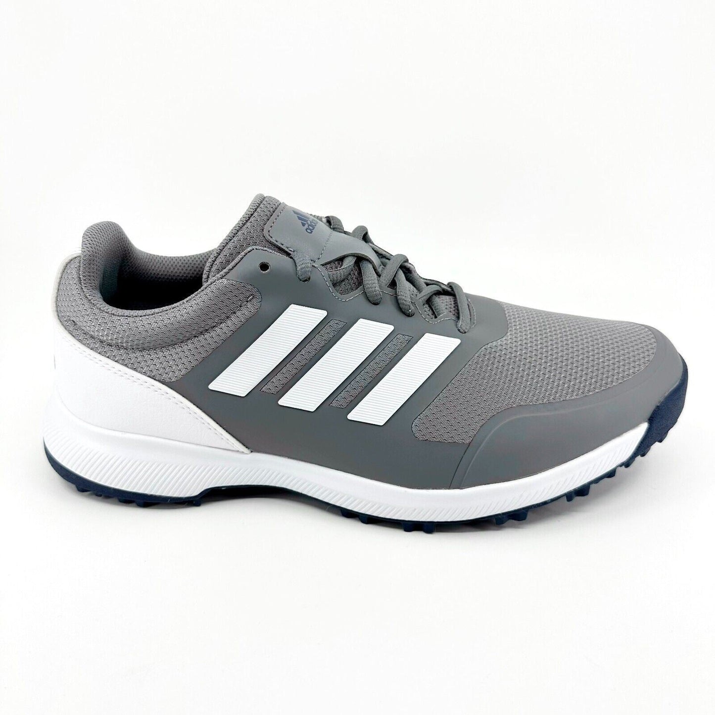 Adidas Tech Response SL Grey White Mens Wide Width Spikeless Golf Shoes EG5295