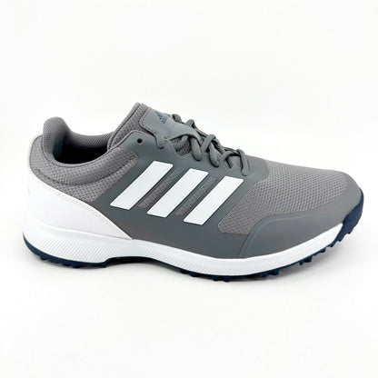 Adidas Tech Response SL Grey White Mens Wide Width Spikeless Golf Shoes EG5295