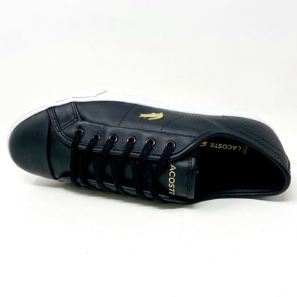 Lacoste Ziane Plus Grand 1201 CFA Black White Leather Womens Casual Shoes