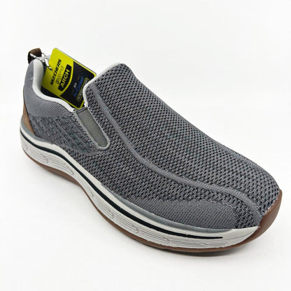 Skechers Remaxed Mendel Gray Mens Size 8.5 Slip On Shoes