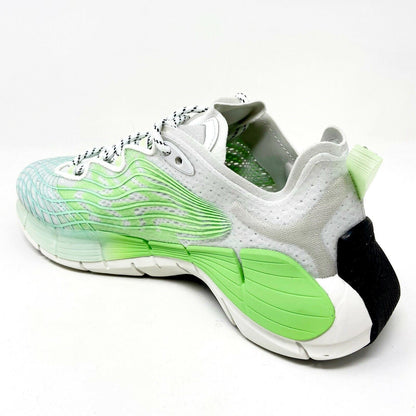 Reebok Zig Kinetica II Neon Mint True Grey Womens Running Sneakers FX9406