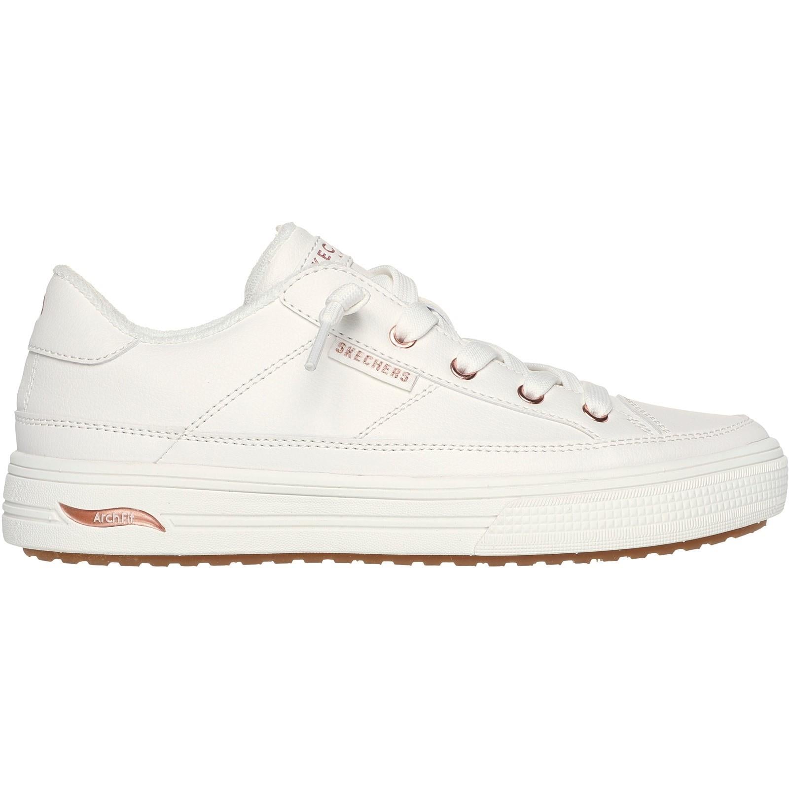 Women's Wide Fit Skechers 177189 Arch Fit Arcade On My Way Trainers
