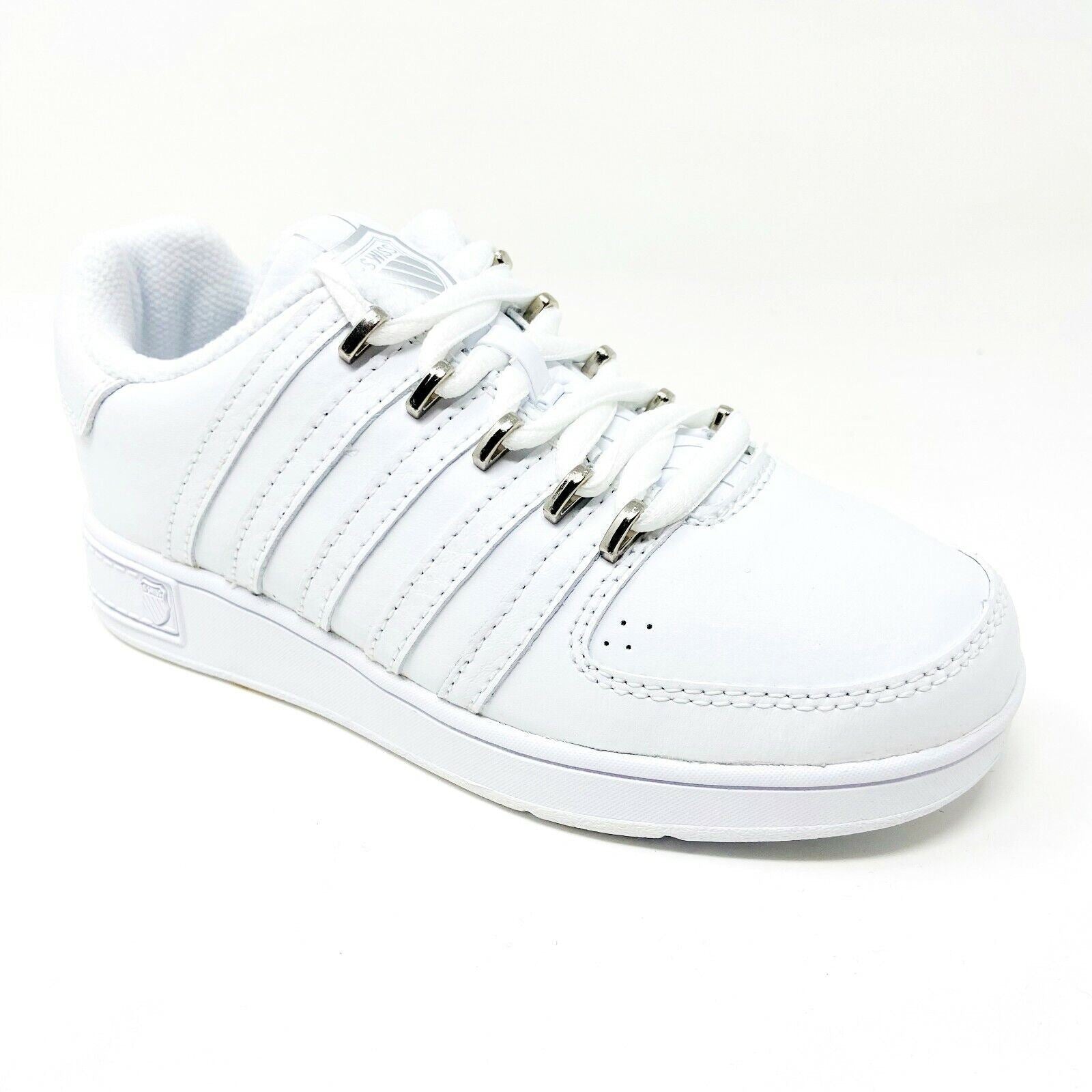 K-Swiss Ruttger White Platinum Child Kids  Casual Sneakers 52024147