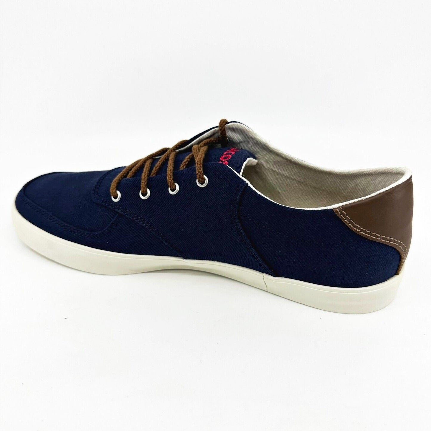 Lacoste Glendon 2 SRM Canvas Leather Dark Blue Mens Casual Sneakers