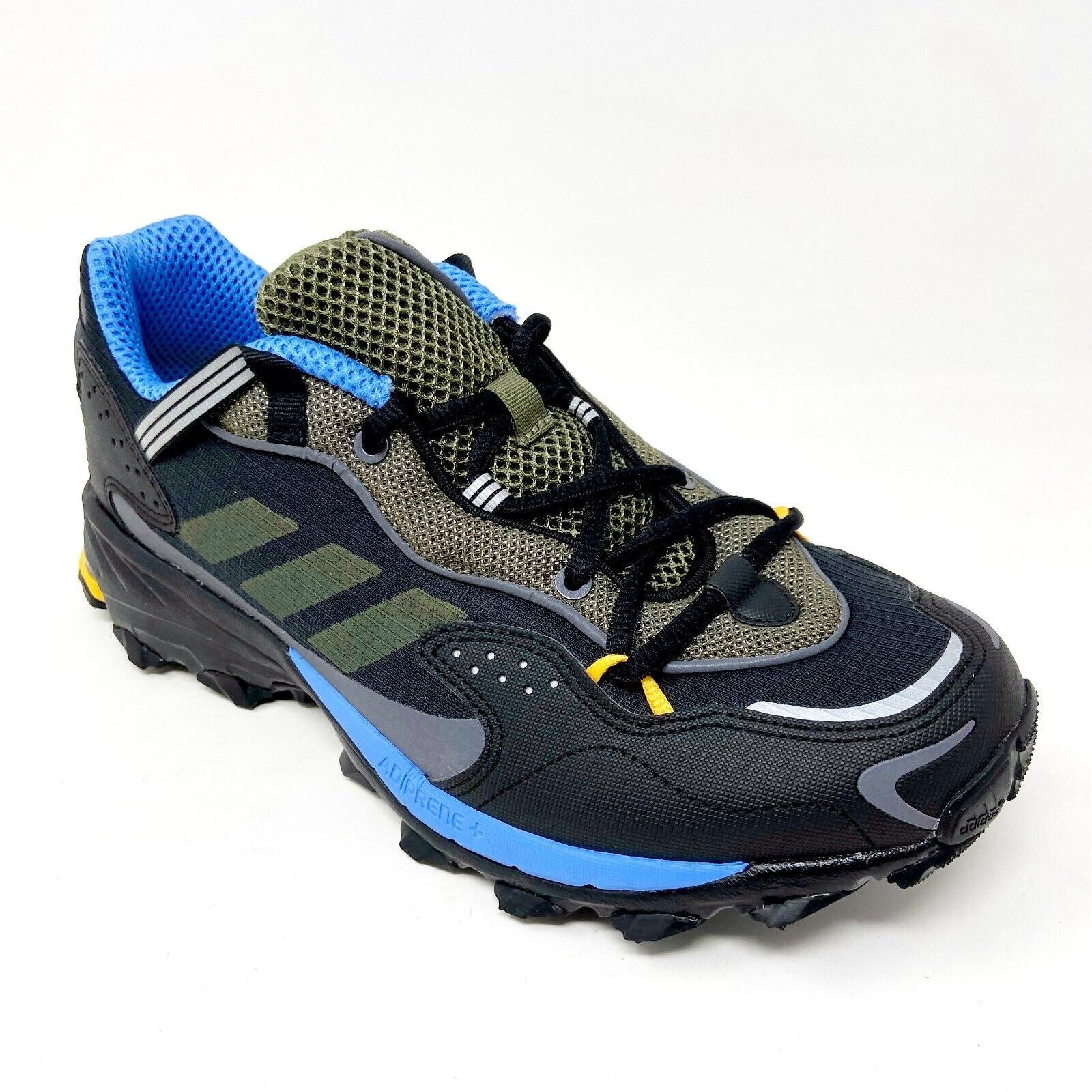 Adidas Reponse Hoverturf GF6100A Black Blue Gold Mens Hiking Sneakers FW0988