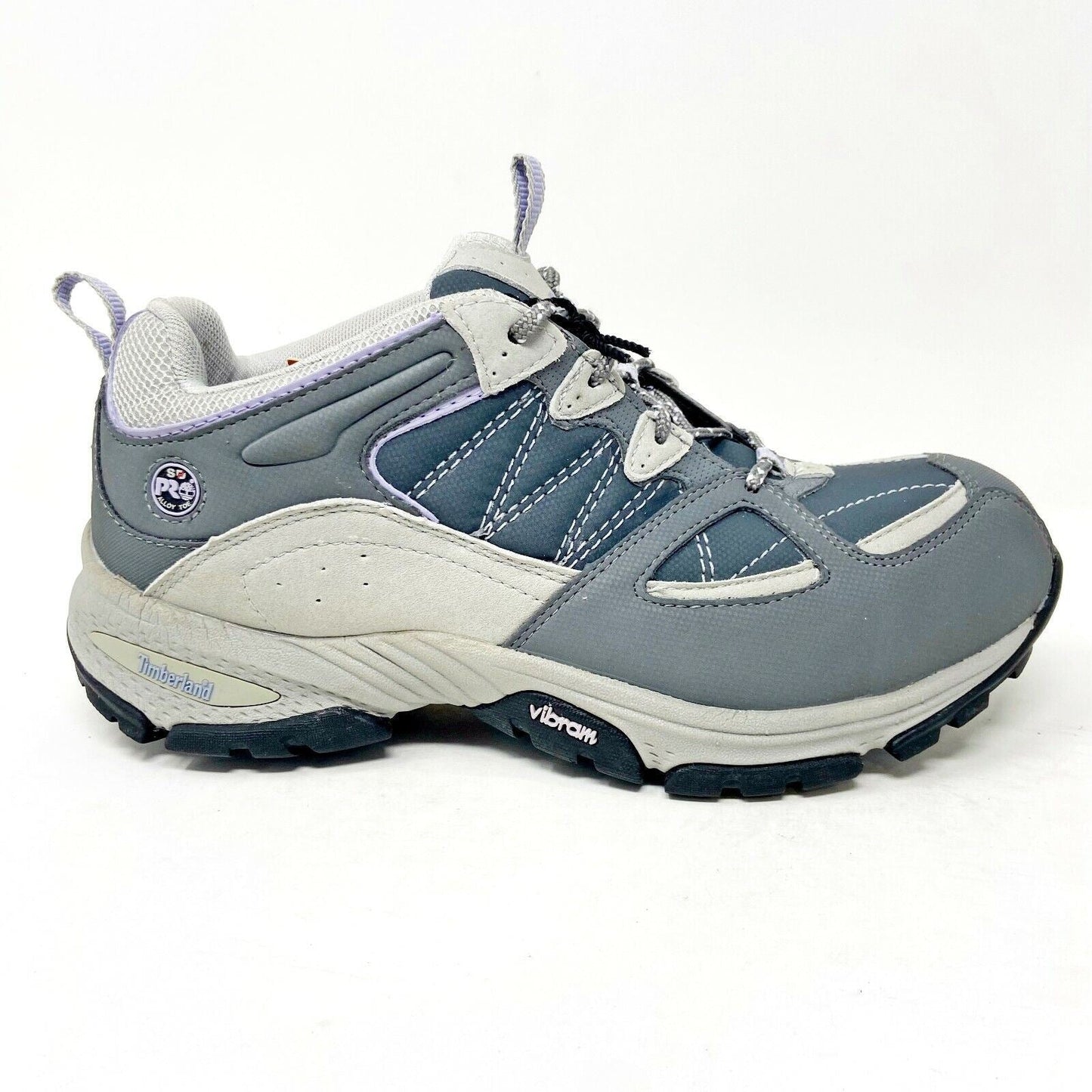 Timberland Pro Willow Trail ESD Alloy Safety Toe Gray Womens Wide Boots 87527