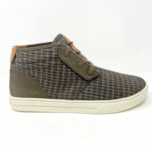 Clae McQueen Umber Nubuck Wool Mens Size 8 Premium Casual Sneakers
