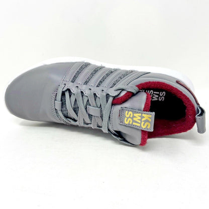 K-Swiss Gen K Manifesto CEO Quiet Oxblood White Mens Size 7.5 Sneakers 06094 067
