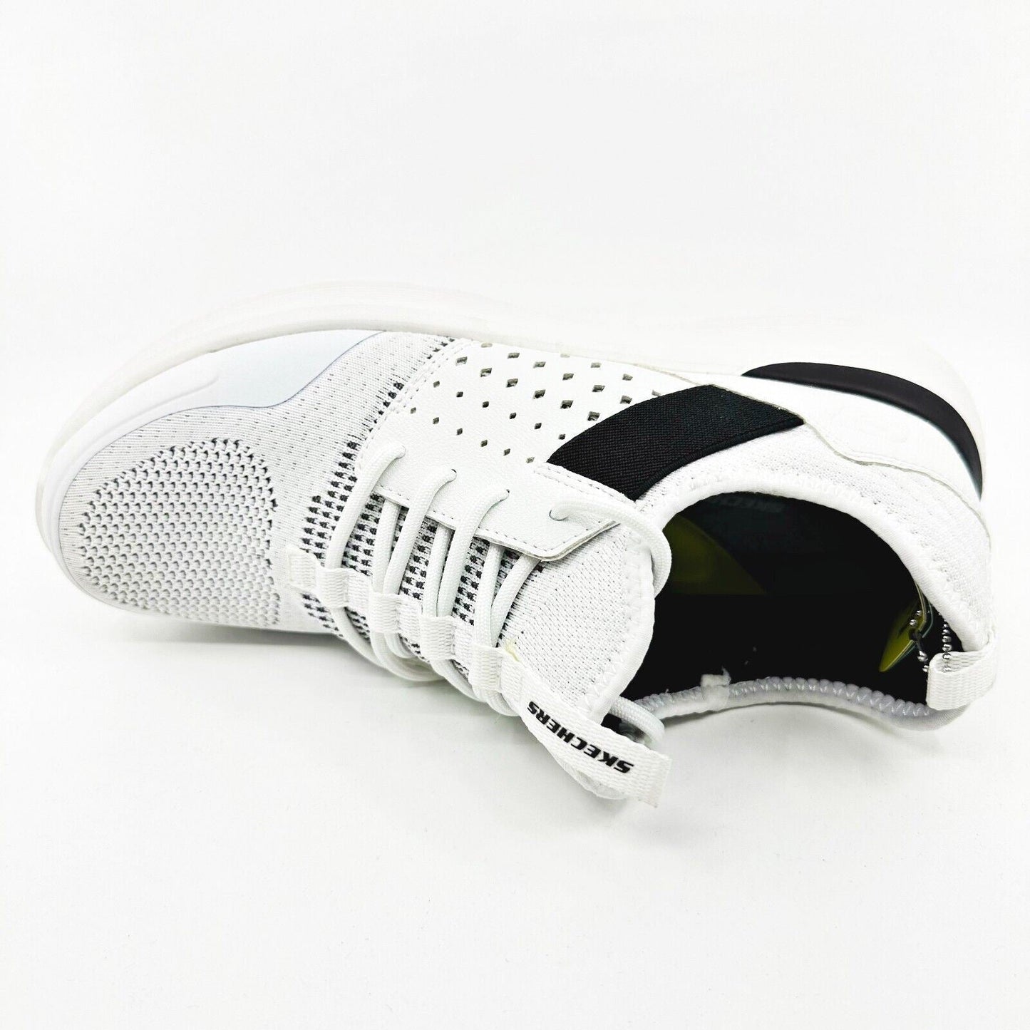Skechers Streetwear Lattimore Protero White Black Mens Size 7.5 Sneakers
