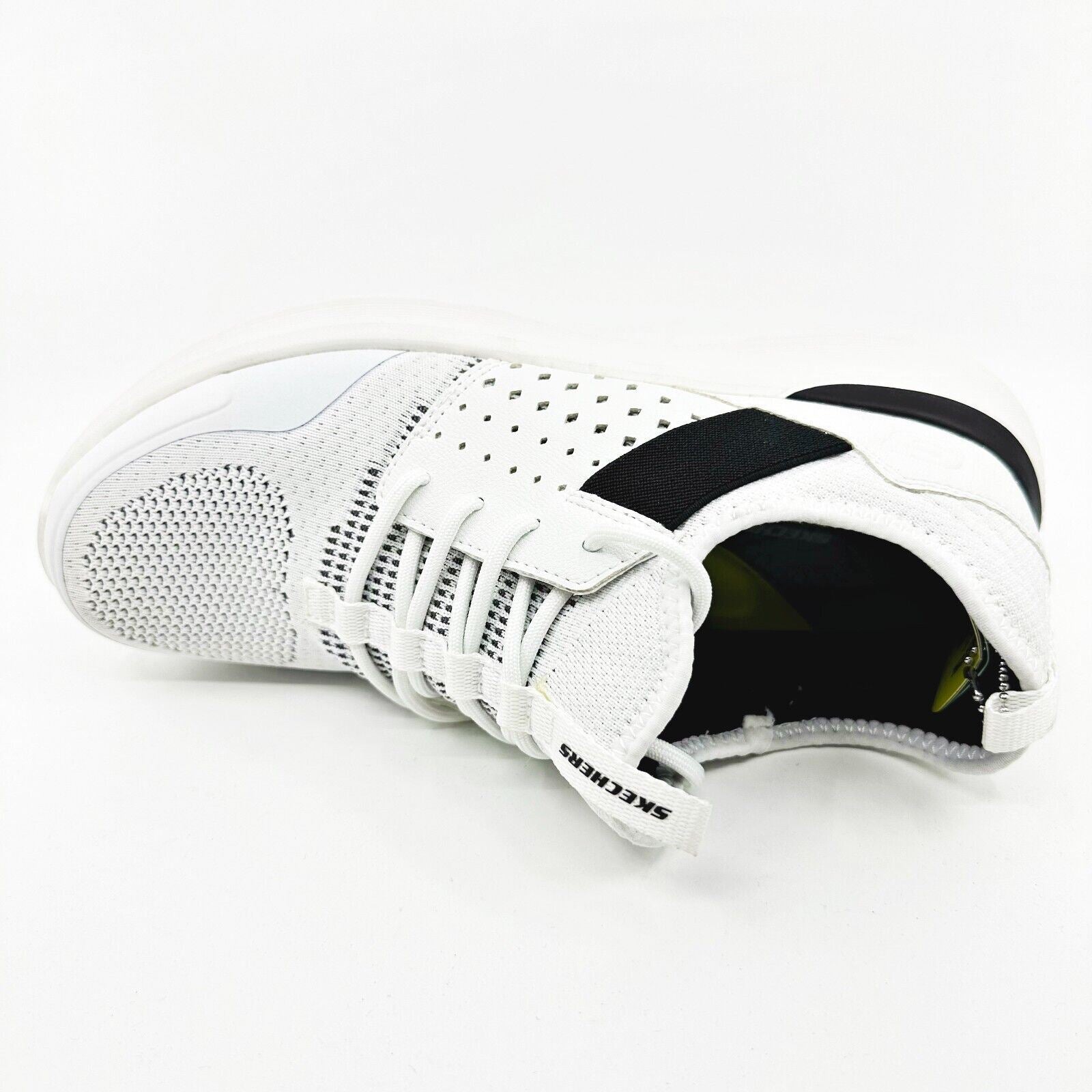 Skechers Streetwear Lattimore Protero White Black Mens Size 7.5 Sneakers