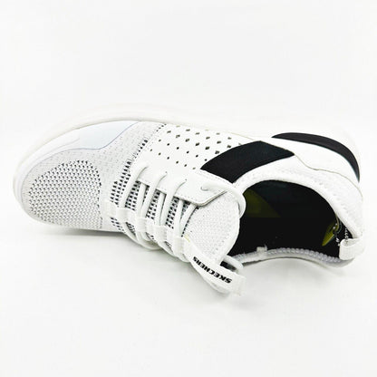 Skechers Streetwear Lattimore Protero White Black Mens Size 7.5 Sneakers