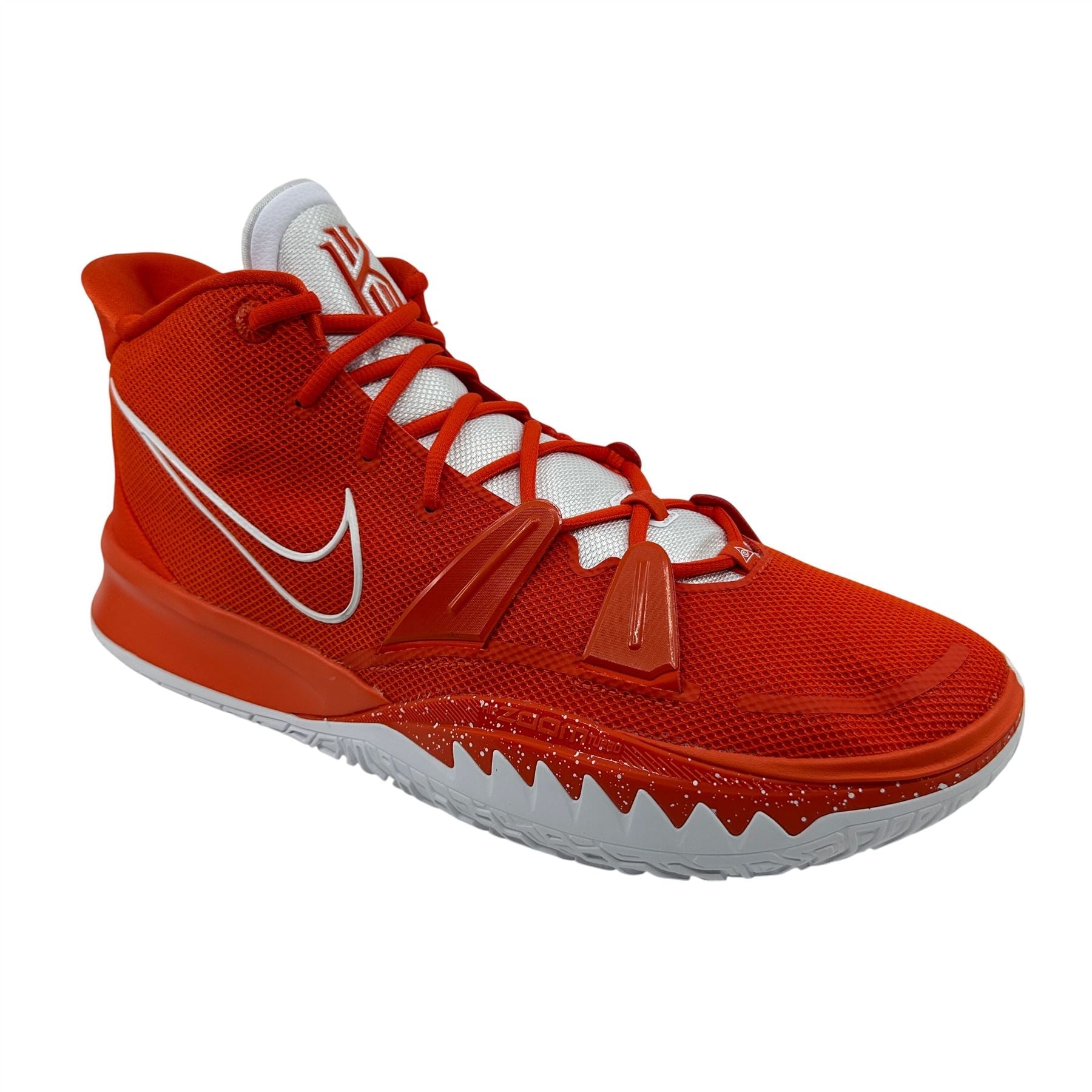 Nike Kyrie 7 TB Promo Team Orange White Mens Size 18 Athletic Sneaker