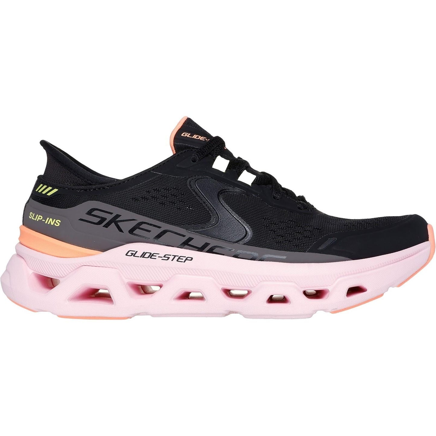 Women's Wide Fit Skechers 150510 Slip-ins Glide Step Altus Trainers