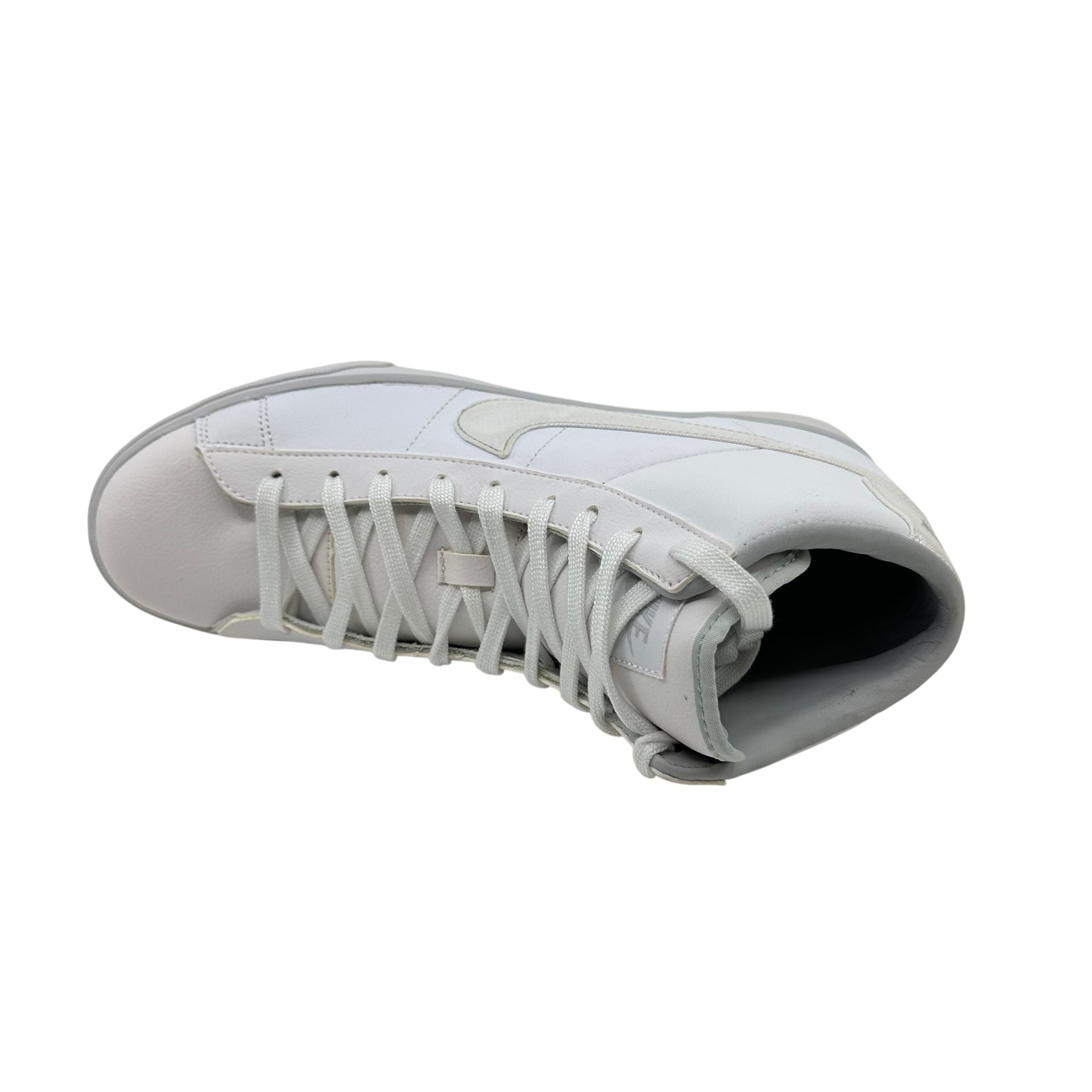 Nike Sweet Classic High White Neutral Gray Mens Athletic Sneaker