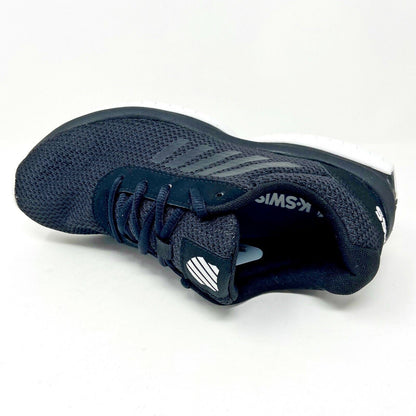 K Swiss Tubes Infinity Black White Kids Running Shoes Sneakers 85480 002