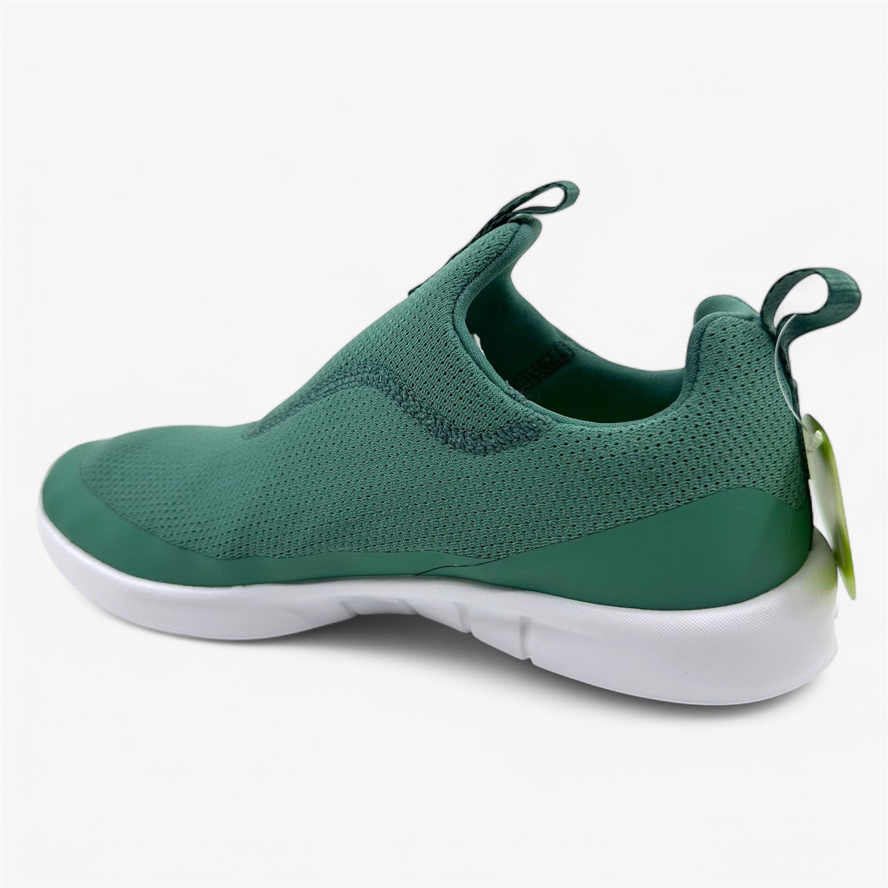 PUMA Laguna Fusion Slip On Blue Spruce Silver Womens Spikeless Golf Shoes