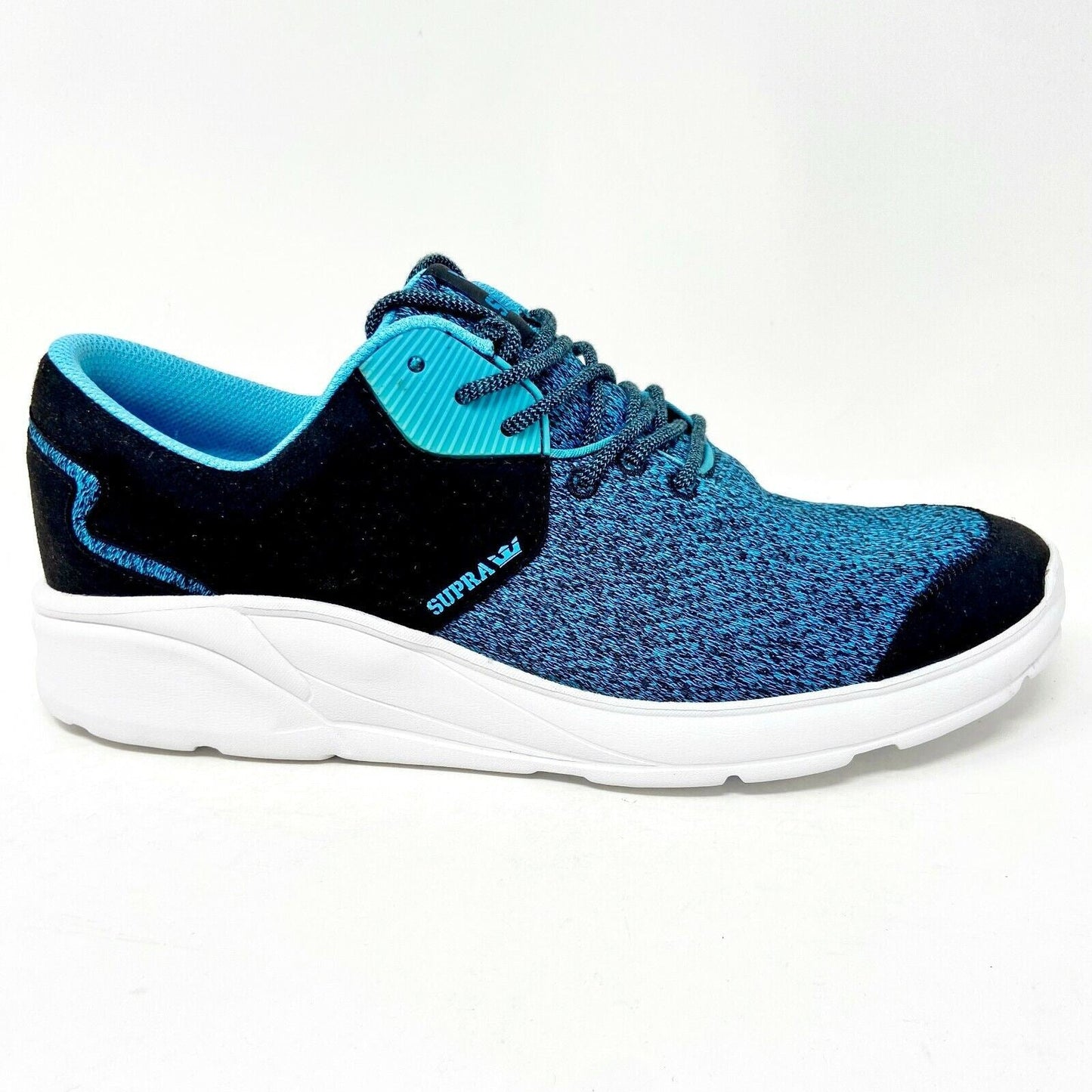 Supra Noiz Black Blue Atoll White Mens Casual Skateboard Sneakers S56006