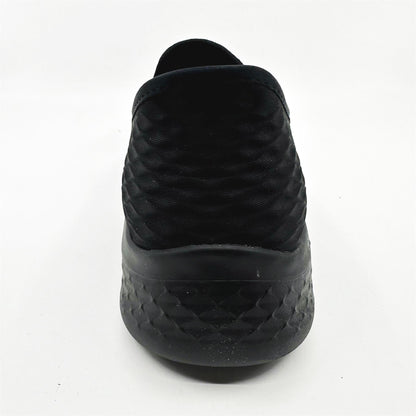 SKECHERS Go Walk Flex Relish Black Womens  Slip On Sneakers