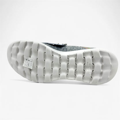 Skechers Go Walk Joy Iris Gray Womens Athletic Sneaker