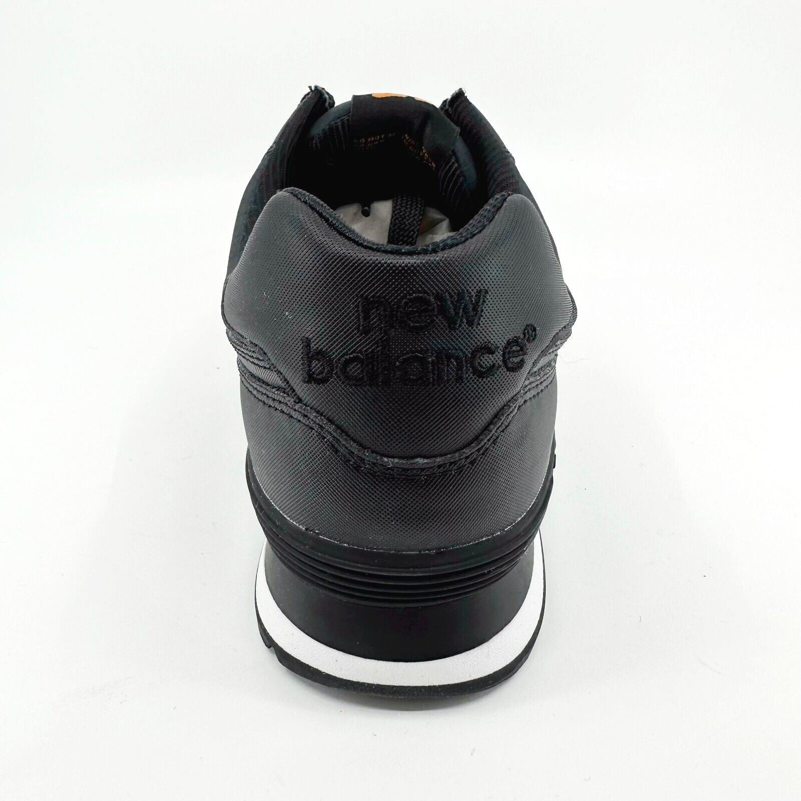 New Balance 574 Classics Flight Jacket Black Orange Mens Sneakers ML574FJB